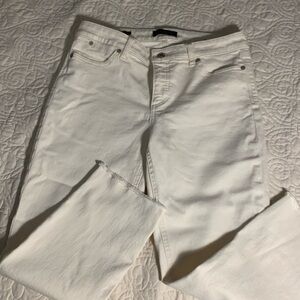 Talbots straight crop jeans
